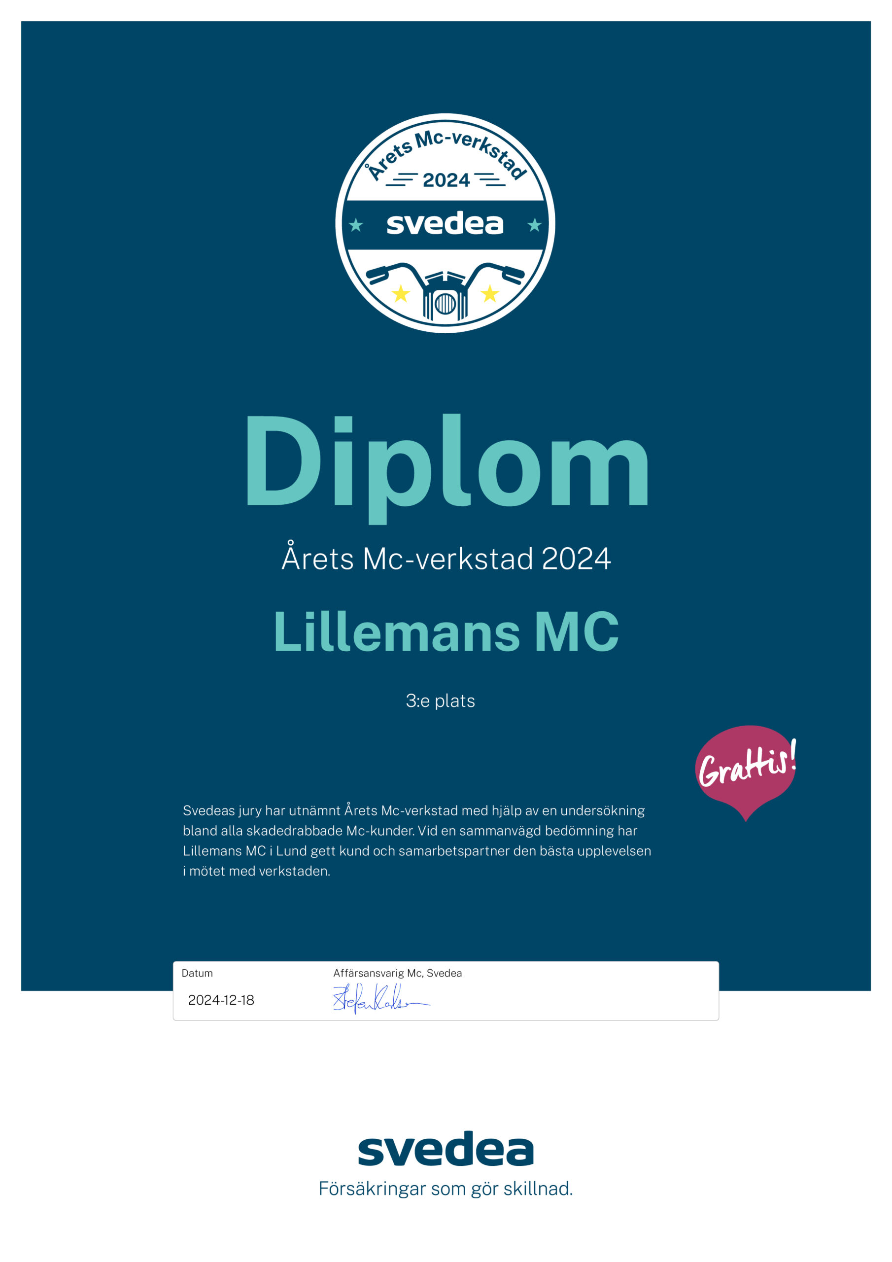 Svedeas kundundersökning