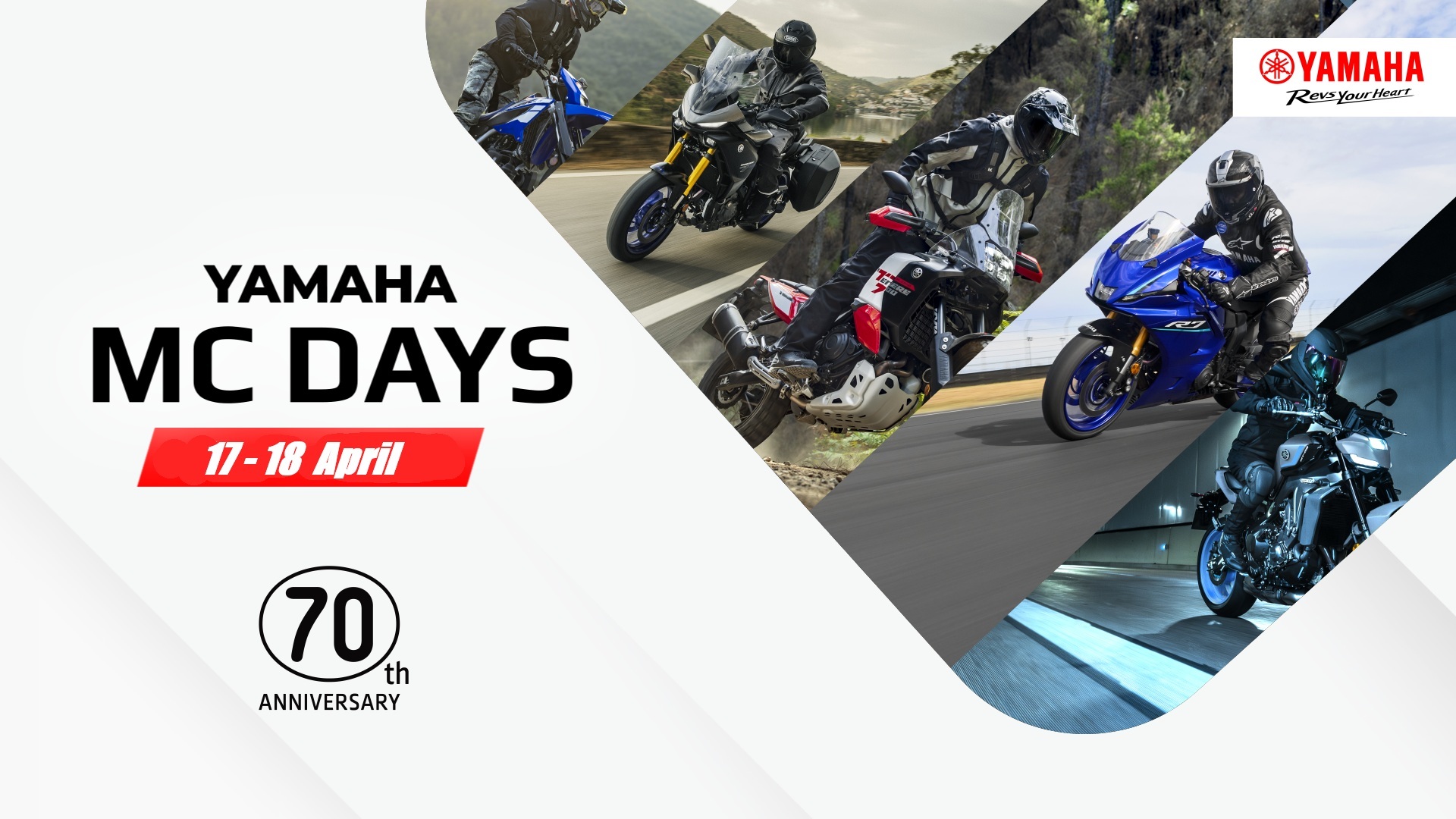 Välkomna på Yamaha Days 17-18 April!